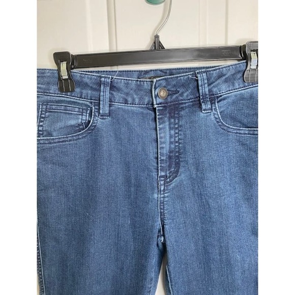 PrAna Oday Jean Womens Indigo Fitted Skinny Blue Jeans sz 4R Denim - Picture 5 of 5